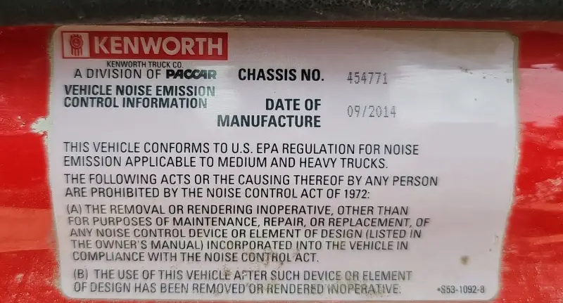 2015 Kenworth T880 photo 106