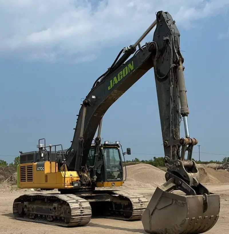 2017 John Deere 470G LC photo 3