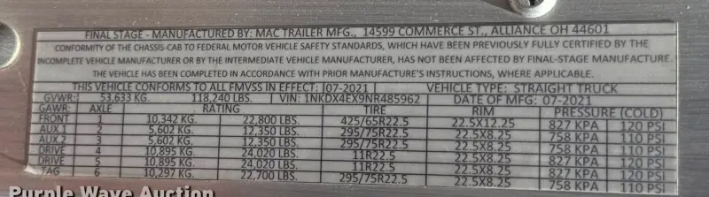 2022 Kenworth T800 photo 103