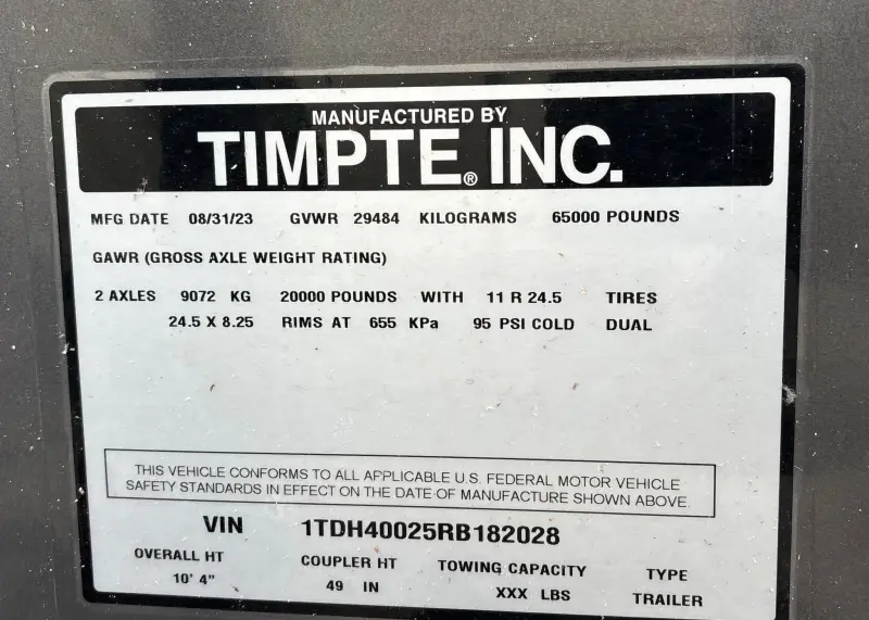 2024 Timpte Super Hopper photo 10