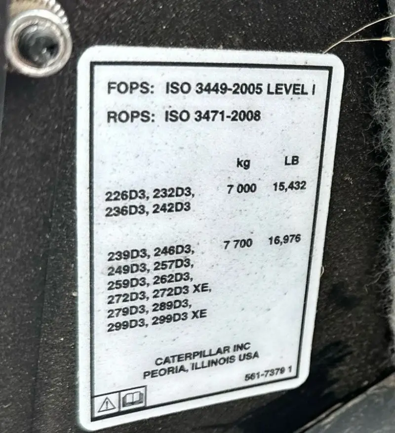 2022 Caterpillar 259D3 photo 53