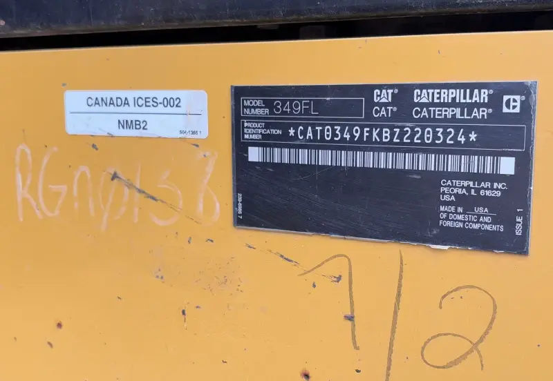 2018 Caterpillar 349FL photo 121